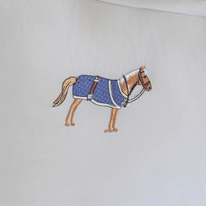 Oemcustom Tinh Khiết Cotton Quilt Set Với <span class=keywords><strong>Pony</strong></span> Thêu Cá Nhân Sang Trọng Comforter Bộ Đồ Giường Cho Khách Sạn Tất Cả Các Mùa Mềm Ngủ - Product Image 5