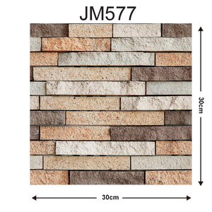 Nuevo autoadhesivo PVC azulejo pegatina estilo moderno pared pegatina impermeable cocina baño suelo arte pared decoración calcomanías 30x30cm - Product Image 3