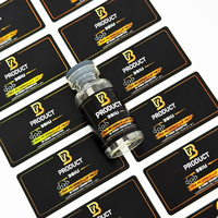Etiquetas Personalizadas para Viales de 3ml, 5ml, 10ml, 20ml, 30ml, Etiquetas Adhesivas de Vinilo Resistentes al Agua para Péptidos, Etiquetas para Cosméticos