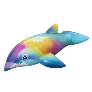 <span class=keywords><strong>Bestway</strong></span> 41541 <span class=keywords><strong>Jeux</strong></span> <span class=keywords><strong>de</strong></span> plage pour enfants Jouets pour enfants Dolphin Daydream Flotteur <span class=keywords><strong>de</strong></span> piscine à roulettes pour enfants - Product Image 1