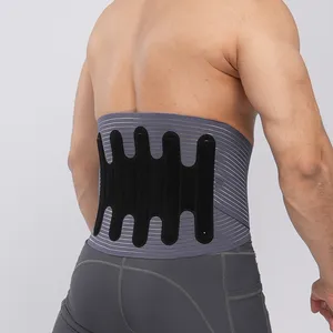 New Tech Hot Compress Ergonomic Chair Lumbar Traction Lower Back Brace Lumbar Support for Fitness Gym Work Office Home Use