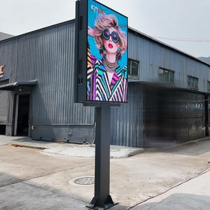 Pantalla LED <span class=keywords><strong>de</strong></span> Señalización Digital para Exteriores con <span class=keywords><strong>Diseño</strong></span> Personalizable, Soporte <span class=keywords><strong>de</strong></span> Poste, Impermeable, Publicitaria, <span class=keywords><strong>de</strong></span> Doble Cara y Alta Definición - Product Image 6