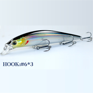 Leurre de pêche flottant en stock, 125mm 20.5g, système de transfert de poids, longue distance, hochet artificiel dur - Product Image 6