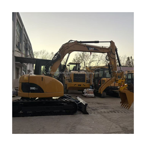 Miniexcavadora Usada Cat308 Original Hidráulica de Orugas Japonesa Cat308 308E 308D 306E2 305.5E2 de 8 Toneladas con EPA - Product Image 6