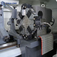 Tour horizontal CNC FULU CK6150-1000 haute précision, robuste et écologique, avec garantie d'un an pour les pièces métalliques et les composants automobiles