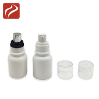 Outtop — bouteille pompe sans air en plastique ABS, brillante, emballage cosmétique, 15ml 30ml 50ml, meilleure qualité