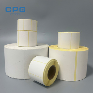 OEM Factory Barcode <b>Label</b> Sticker 40x20mm Eco Friendly Self Adhesive <b>Thermal</b> <b>Label</b> <b>Printer</b> Paper for Small Packages - Product Image 1