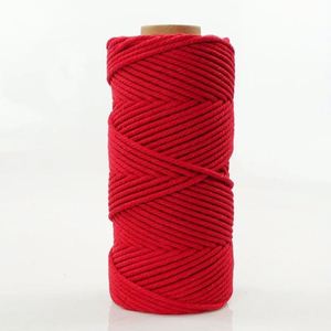 Cordelette en coton 3 plis de 3 mm durable pour emballage cadeau et décoration rustique de fêtes, 50 yards/rouleau – Offre Spéciale - Product Image 5