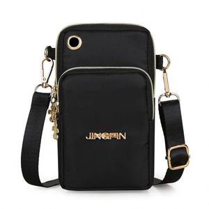 Wholesale Waterproof Nylon Zipper Coin <b>Purse</b> Multi-functional Outdoor Sports Running Arm Bag <b>Small</b> Square for Women - Product Image 6
