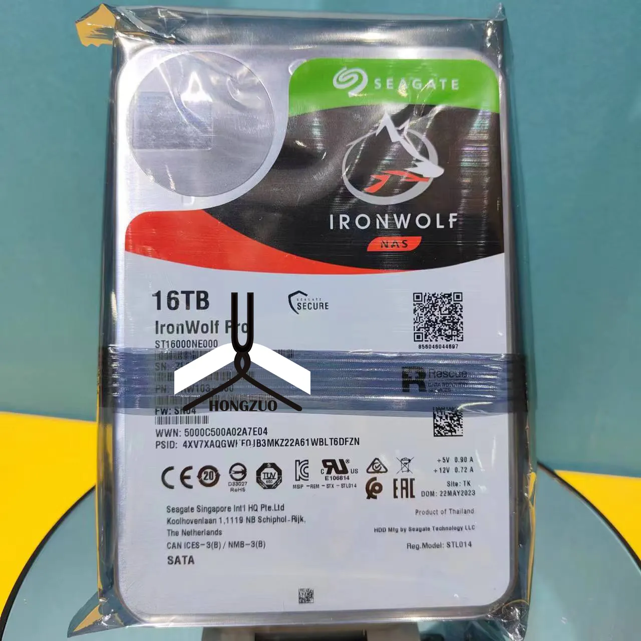 Seagate IronWolf Pro ST16000NE000 16 TB Hard Drive - 3.5#34; Internal - SATA (SATA\/600), Mechanical Hard Disk