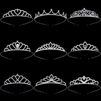 Couronne de cheveux de mariée accessoires de cheveux de mariée diadème de cheveux de couronne pour filles