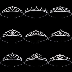 <span class=keywords><strong>Couronne</strong></span> de cheveux de mariée accessoires de cheveux de mariée diadème de cheveux de <span class=keywords><strong>couronne</strong></span> pour filles - Product Image 3