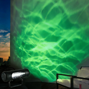 Lampe de projection <span class=keywords><strong>LED</strong></span> <span class=keywords><strong>multicolore</strong></span> dynamique Aurora pour la décoration de fond de restaurant, bar, jardin, éclairage mural et produit d'éclairage - Product Image 1