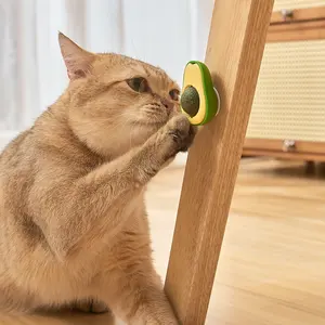 Katzenminze Galle Frucht drehbar Gesunder Darm Katze Zubehör Spielzeug Modernes Avocado Katzen spielzeug