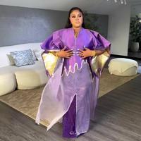 Magnifiques Robes Africaines Tendance pour Femmes, Tenues à Associer avec Lingerie en Dentelle Boubou, Robe de Femme Africaine en Tissu Luxueux