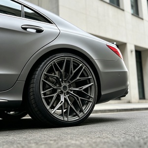 Jantes forgées Bku 5x112 de 19, 20, 21, 22 pouces pour <span class=keywords><strong>Mercedes</strong></span> Benz CLE CLS <span class=keywords><strong>CLA</strong></span> S63 S65 W223, jantes multi-branches grises de course - Product Image 5