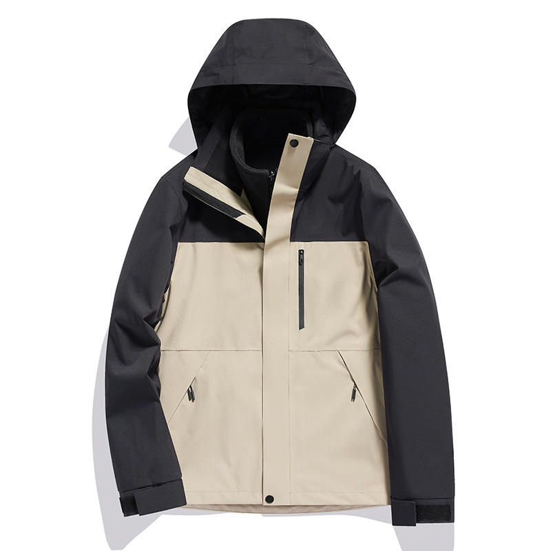 Light Khaki & Dark Black