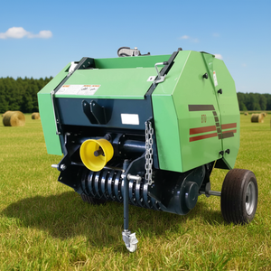 Mini Enfardadeira de Feno JIULIN com Motor Alta Produtividade 80-120 Fardos/Hora 15-50 HP Fabricado na China - Product Image 1