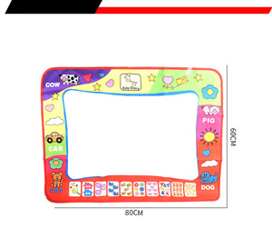 Nuevo juguete educativo de aprendizaje de los niños lavable gran agua aqua doodle <span class=keywords><strong>dibujo</strong></span> mat con sello - Product Image 5