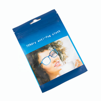 BONA personalizado barato de alta calidad anti-niebla de microfibra paños de limpieza de lentes