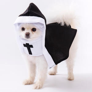 Disfraces <span class=keywords><strong>de</strong></span> Halloween para mascotas, dibujos animados <span class=keywords><strong>de</strong></span> perros, algodón, Navidad, invierno, sudadera ecológica, ropa <span class=keywords><strong>de</strong></span> <span class=keywords><strong>monja</strong></span>, ropa para mascotas pequeñas y medianas - Product Image 2
