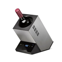 Refroidisseur de vin portable blanc personnalisé Mini refroidisseur à piles pour vin rouge blanc