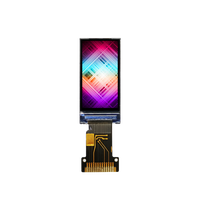 Écran LCD TFT 0,96 pouce 80x160, port série SPI, affichage complet, luminosité 500 cd/m², garantie 1 an, module