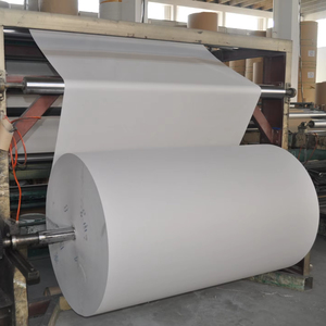 150 GSM Kraft <b>Paper</b> Jumbo Roll Food Grade For Sandwich Cardboard Box Packaging Brown Or White Options