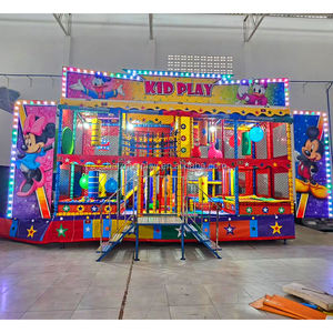 สนามเด็กเล่นกลางแจ้งแบบพกพาได้ปราสาทซุกซนสนามเด็กเล่นในร่มสำหรับเด็กสนามเด็กเล่นในร่ม - Product Image 2