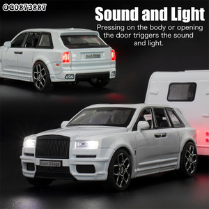 1:32 Caravan Diecast modèle de véhicule tirer vers l'arrière voitures <span class=keywords><strong>jouet</strong></span> ensemble enfants <span class=keywords><strong>avec</strong></span> son léger - Product Image 4