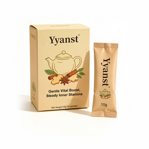 Café Herbal Énergisant au Gingembre et Cannelle Épicés Chauds 10g*10 Sachets Boîte en Papier Kraft Pour la Maison, les Voyages, et le Soin Quotidien de l'Énergie OEM Priva - Product Image 1
