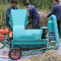 Machine de moissonneuse de sorgho de millet de batteuse de riz de haute qualité