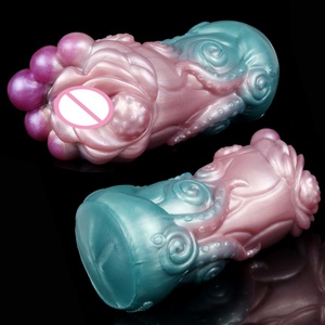 GEEBA Sexy <b>Toys</b> <b>for</b> Male Masturbator Pocket Pussy Realistic Vagina Silicone Anal Sucking Penis Tight Double Channels <b>for</b> Adult - Product Image 2