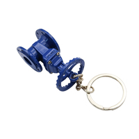 Porte-clés en métal de mode en gros pour fabricants, pendentif rotatif en alliage, forme 3D, fait main, cadeau promotionnel