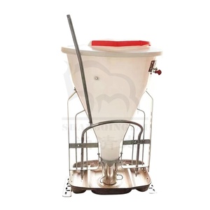 Alimentador húmedo y seco de plástico, equipo de granja de cerdo, equipo de pigmentación, alimentador de cerdo <span class=keywords><strong>para</strong></span> fatten crate feeders, 100 kg - Product Image 3