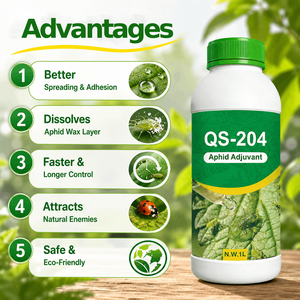 Aditivo Agrícola QS-204 para el Control de Tripas en Coliflor, Pulgones, Tripas en Arroz y Ácaros en Plantas - Uso como <span class=keywords><strong>Acaricida</strong></span> y Pesticida - Product Image 6