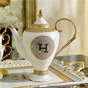 Wholesale British-style Ceramic Porcelain Afternoon <b>Tea</b> and Coffee <b>Set</b> with Eco-Friendly Design - Product Image 2
