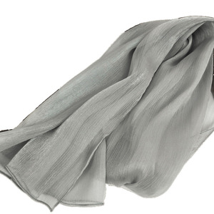 Women Solid Color Silk Scarf 70cm Decorative Wrap For Evening Wear Party <b>Accessory</b> - Product Image 5