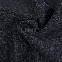 Vente en gros d'entoilage tissé à double point OEM/ODM personnalisé entoilage fusible adhésif 100% polyester entoilage fusible