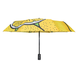 21 Inches Wholesale <b>Automatic</b> Open Compact Waterproof High Quality Travel Sun Rain Custom Logo Three Folding <b>Umbrella</b> with logo - Product Image 1