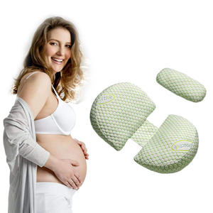 Oreiller de <span class=keywords><strong>grossesse</strong></span> en demi-lune réglable au prix du fabricant pour un confort personnalisable et un positionnement optimal du sommeil - Product Image 1