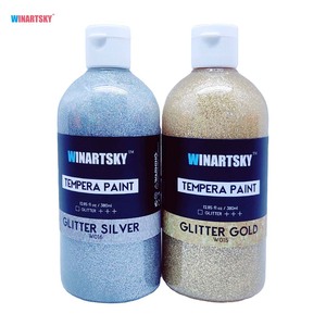 Pintura líquida <span class=keywords><strong>con</strong></span> 3 pinceles para niños, juego de pintura lavable <span class=keywords><strong>con</strong></span> 18 colores - Product Image 3