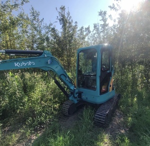 รถขุด Kubota U30 U35 U40 U55 ของแท้จากญี่ปุ่น ได้รับการรับรองมาตรฐาน CE รถขุดขนาดเล็ก 4 ตัน 5 ตัน รถขุดมือสองพร้อม EPA - Product Image 5