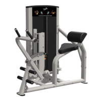 Appareil de musculation abdominale et d'extension dorsale à double fonction pour les abdominaux droits.