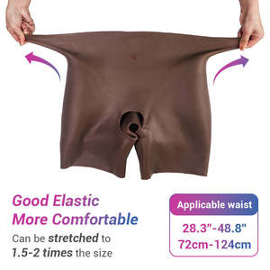 Sous-vêtements avec faux fessier, faux fessier et hanches en silicone, pantalon de contrôle du ventre, culotte sculptante pour lifter les fesses, effet instantané de fesses rebondies - Product Image 5