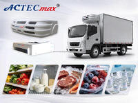 Unité de réfrigération pour fourgonnette AC.133.122, petite unité de réfrigération pour camion, 12V/24V DC, pour fourgonnette frigorifique de 4-8m³ pour la livraison urbaine de produits frais