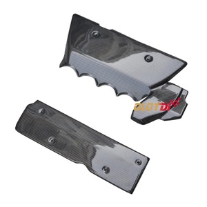 2 pièces, nouveau capot moteur en fibre de carbone, panneau intérieur, aérateur de capot pour Honda ACURA RSX 2002-2005 DC5, tuning automobile - Product Image 2