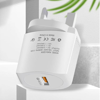 Prix de gros, logo personnalisé, chargeur QC3.0 standard UE, Royaume-Uni, États-Unis, port micro USB unique, charge rapide QC 3.0, chargeur de téléphone portable