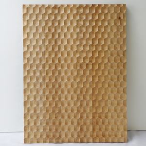 Ahşap kaplama zemin kaplaması açık dekoratif su geçirmez banyo duvar kaplaması panelleri garaj - Product Image 1