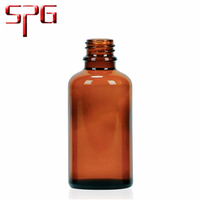Flacon compte-gouttes en verre ambré de 10 ml pour huile essentielle, vente chaude